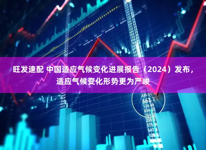 旺发速配 中国适应气候变化进展报告（2024）发布，适应气候变化形势更为严峻