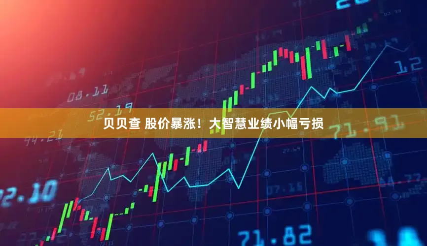 贝贝查 股价暴涨！大智慧业绩小幅亏损