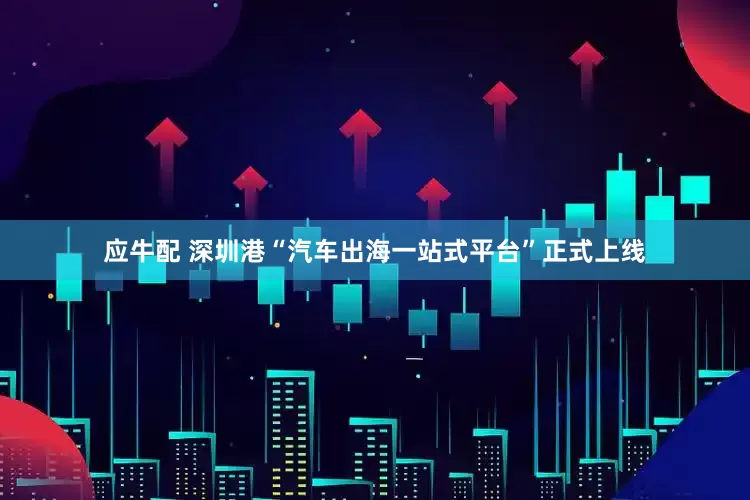 应牛配 深圳港“汽车出海一站式平台”正式上线